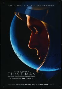 1z1197 FIRST MAN teaser DS 1sh 2018 October 12, journey to the moon, Gosling as Armstrong!