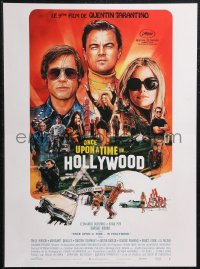 1z0465 ONCE UPON A TIME IN HOLLYWOOD French 15x21 2019 Tarantino, montage art by Chorney!