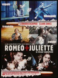 1z0469 ROMEO & JULIET French 16x22 1997 Leonardo DiCaprio, Claire Danes, modern Shakespeare remake!