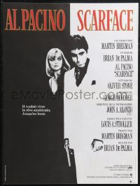1z0471 SCARFACE French 15x20 1984 Al Pacino as Tony Montana, Michelle Pfeiffer, Brian De Palma!