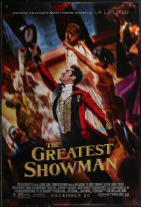1z1221 GREATEST SHOWMAN style B advance DS 1sh 2017 Hugh Jackman as P.T. Barnum, top cast!