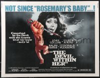 1z0868 DEVIL WITHIN HER 1/2sh 1976 conceived by the Devil, only she knows what her baby really is!