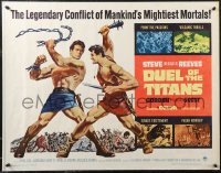 1z0871 DUEL OF THE TITANS 1/2sh 1963 Sergio Corbucci, Steve Hercules Reeves vs Gordon Tarzan Scott!