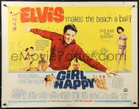1z0875 GIRL HAPPY 1/2sh 1965 great image of Elvis Presley dancing, Shelley Fabares, rock & roll!