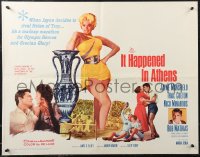 1z0881 IT HAPPENED IN ATHENS 1/2sh 1962 super sexy Jayne Mansfield rivals Helen of Troy, Olympics!