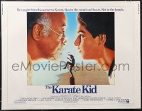 1z0882 KARATE KID 1/2sh 1984 Pat Morita, Ralph Macchio, teen martial arts classic!