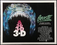 1z0900 PARASITE 1/2sh 1982 directed by Charles Band, the first futuristic monster movie in 3-D!