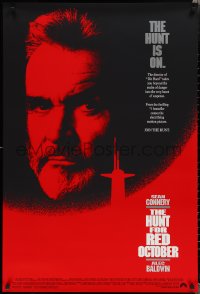 1z1247 HUNT FOR RED OCTOBER int'l 1sh 1990 Russian military submarine captain Sean Connery!