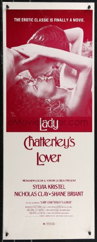1z1005 LADY CHATTERLEY'S LOVER insert 1982 D.H. Lawrence, sexy Sylvia Kristel in the hay!