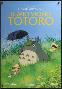 1z0548 MY NEIGHBOR TOTORO Italian 1sh R2015 classic Hayao Miyazaki anime cartoon, great image!