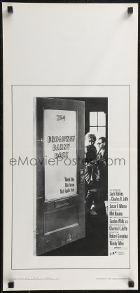 1z0581 BROADWAY DANNY ROSE Italian locandina 1984 different image showing Woody Allen & Mia Farrow!