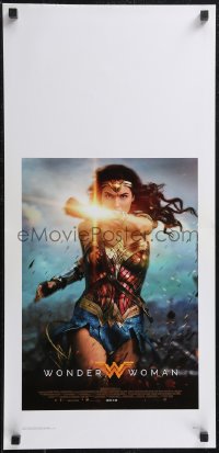 1z0604 WONDER WOMAN Italian locandina 2017 different image of sexiest Gal Gadot in title role!