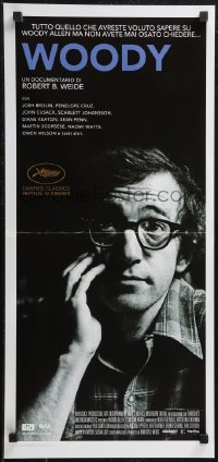 1z0605 WOODY ALLEN A DOCUMENTARY Italian locandina 2012 great different close-up of the actor/director!