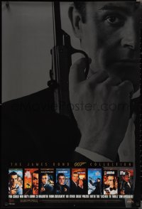 1z0068 JAMES BOND 007 COLLECTION 27x40 video poster 1996 Sean Connery, George Lazenby, Roger Moore!