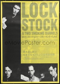 1z0796 LOCK, STOCK & TWO SMOKING BARRELS Japanese 1999 Ritchie, Vinnie Jones, Sting, Statham!