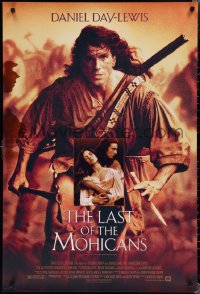 1z1286 LAST OF THE MOHICANS 1sh 1992 Daniel Day Lewis as adopted Native American!