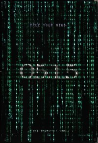 1z1314 MATRIX RELOADED holofoil teaser 1sh 2003 Keanu Reeves, free your mind on 05.15!