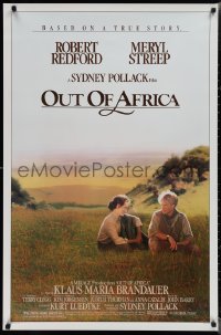 1z1350 OUT OF AFRICA 1sh 1985 Robert Redford & Meryl Streep, directed by Sydney Pollack!