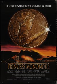 1z1362 PRINCESS MONONOKE 1sh 1999 Hayao Miyazaki's Mononoke-hime, anime, cool artwork!