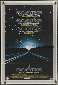 1z0407 CLOSE ENCOUNTERS OF THE THIRD KIND Spanish 1978 Steven Spielberg sci-fi classic!