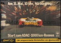 1z0239 6 HOURS OF NURBURGRING 21x30 special poster 1970 Porsche 908 Spyder by Rainer Schlegelmilch!