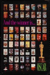 1z0243 AND THE WINNER IS OSCAR 24x36 special poster 1985 best pictures posters!