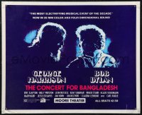 1z0249 CONCERT FOR BANGLADESH 15x19 special poster 1972 rock & roll benefit show, Bob Dylan, George Harrison!
