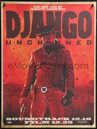 1z0053 DJANGO UNCHAINED 18x24 music poster 2012 cool image of Jamie Foxx in title role!