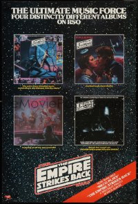 1z0055 EMPIRE STRIKES BACK 24x36 music poster 1980 ultimate music force, art from four albums!