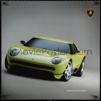 1z0015 LAMBORGHINI 27x27 advertising poster 2000s the Muira concept car introduced in 2006!
