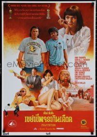 1z0198 PULP FICTION signed #15/99 22x31 Thai art print 2021 by Wiwat, different art of cast!
