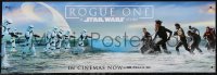 1z0278 ROGUE ONE 7x19 special poster 2016 Star Wars, Death Star, cool different battle!