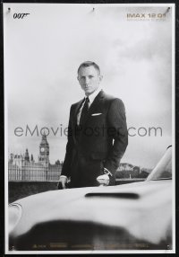 1z0283 SKYFALL IMAX 14x20 special poster 2012 image of Daniel Craig as Bond, newest 007!