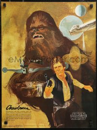 1z0288 STAR WARS 18x24 special poster 1977 A New Hope, George Lucas, Nichols, Coca-Cola, 4 of 4!