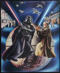 1z0287 STAR WARS lightsabers style 19x23 special poster 1978 Goldammer art, Procter & Gamble tie-in!