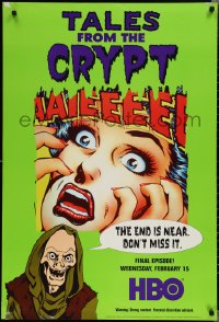 1z0040 TALES FROM THE CRYPT tv poster 1995 cool comic cover & image of Crypt Keeper, season 6!