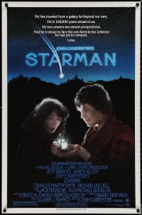 1z1431 STARMAN 1sh 1984 John Carpenter, alien Jeff Bridges & Karen Allen, company's coming!