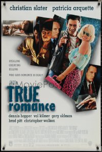 1z1468 TRUE ROMANCE 1sh 1993 Christian Slater, Patricia Arquette, by Quentin Tarantino!