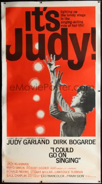 2a0564 I COULD GO ON SINGING linen 3sh 1963 Judy Garland lights up the stage in the role of her life!
