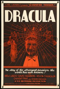 2a0275 DRACULA S2 poster 1999 Tod Browning, most classic vampire Bela Lugosi, best horror!