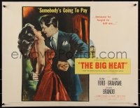2a0368 BIG HEAT 1/2sh 1953 Glenn Ford is going to make sexy Gloria Grahame pay, Fritz Lang!