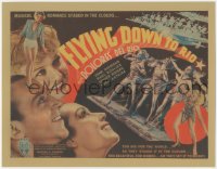 2a0482 FLYING DOWN TO RIO TC 1933 Dolores Del Rio, Ginger Rogers, Fred Astaire, cool & ultra rare!