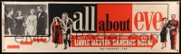 2a0532 ALL ABOUT EVE paper banner 1950 Bette Davis & Anne Baxter classic, young Marilyn Monroe shown!