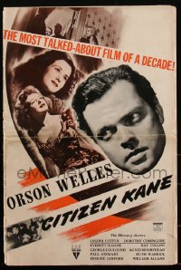 2a0383 CITIZEN KANE pressbook 1941 Orson Welles most talked about continuous 1st release, ultra rare!