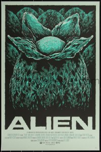 2a0005 ALIEN #10/90 24x36 art print 2009 Mondo, sci-fi art by Ken Taylor, regular edition!
