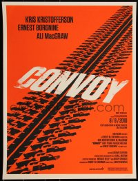 2a0048 CONVOY #167/250 18x24 art print 2010 Mondo, Olly Moss art of tire track, first edition!