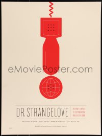 2a0059 DR. STRANGELOVE artist signed & numbered 18x24 art print 2010 art by Jason Munn, Mondo, Alamo!