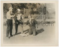 2b1714 CASEY AT THE BAT 8x10 still 1927 umpire calls Wallace Beery out during baseball game!