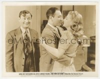 2b1884 THEY DRIVE BY NIGHT 8x10 still 1940 George Raft & Ann Sheridan about to kiss by Roscoe Karns!