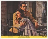 2b1896 WEST SIDE STORY 8x10 mini LC #8 R1968 great close up of Natalie Wood & Richard Beymer!